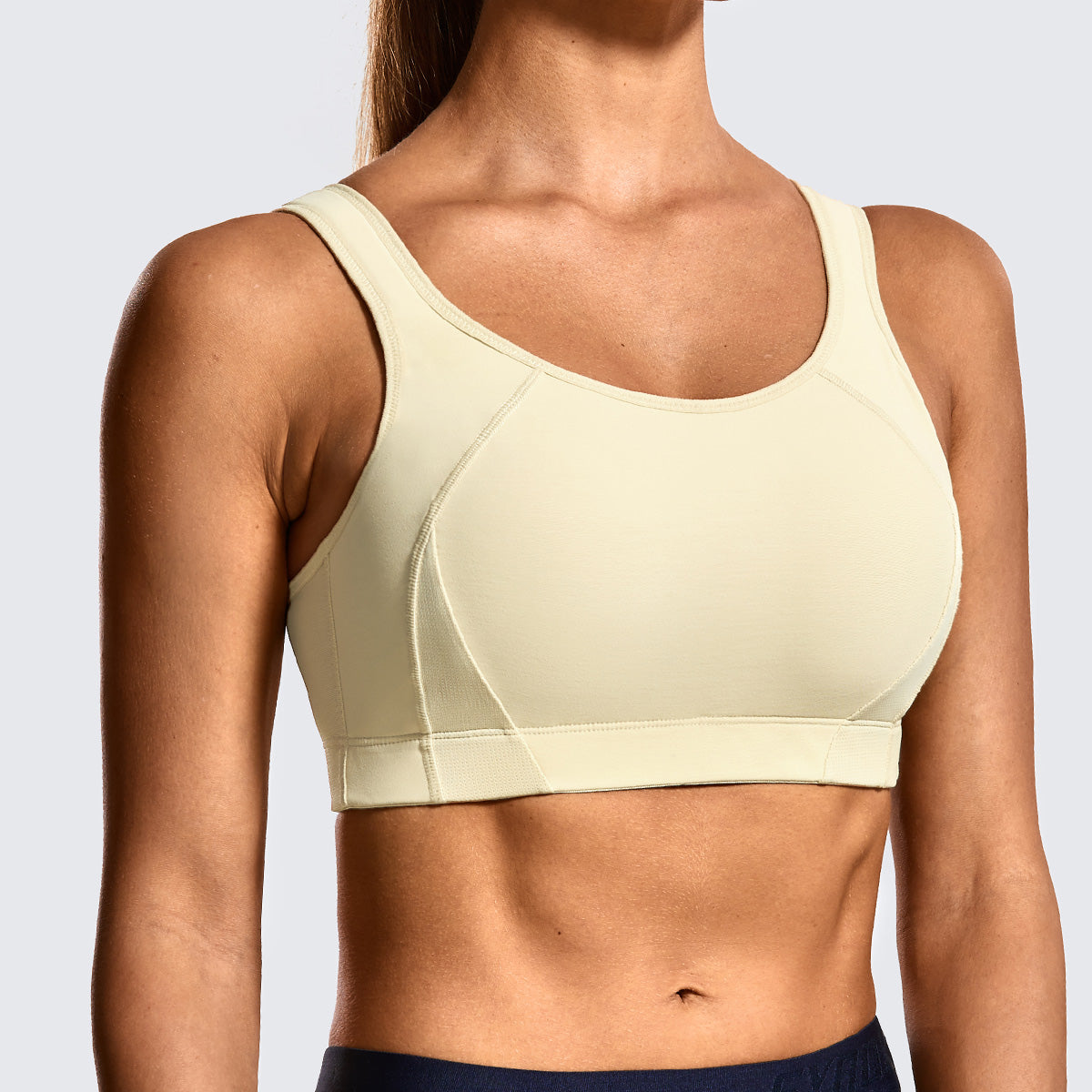Quick Dry High Impact Padded Wireless Sports Bra