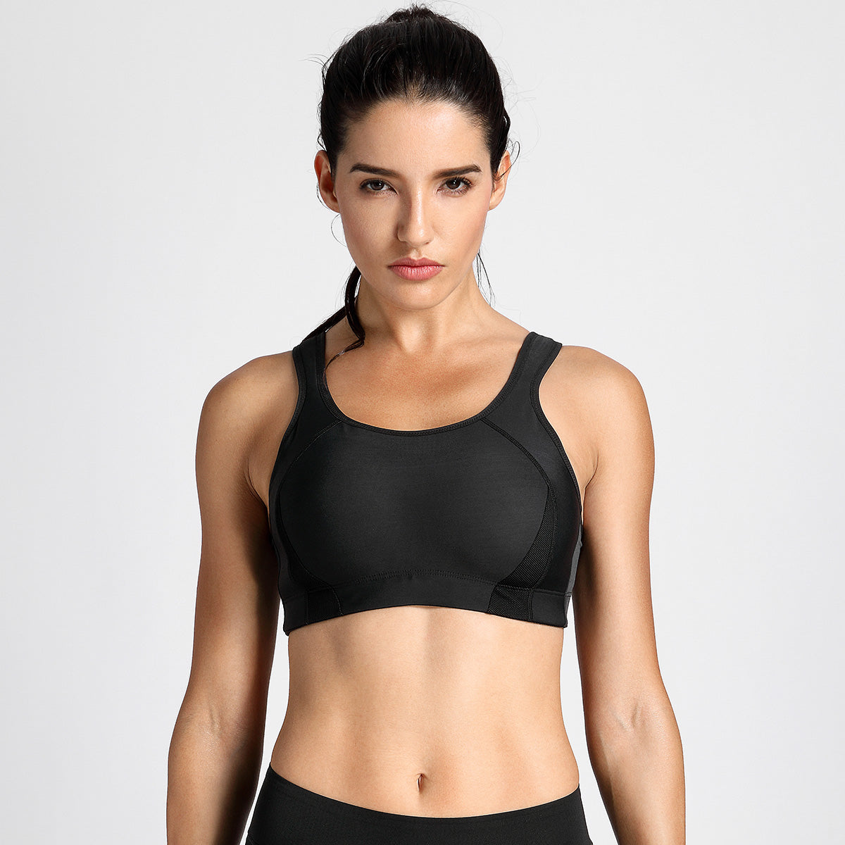 Quick Dry High Impact Padded Wireless Workout Bra