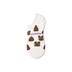 Smiling Face Summer Women 5pcs Ankle Socks Set