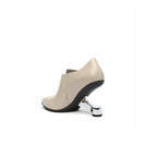 Folded Leather Stylish Mules-3